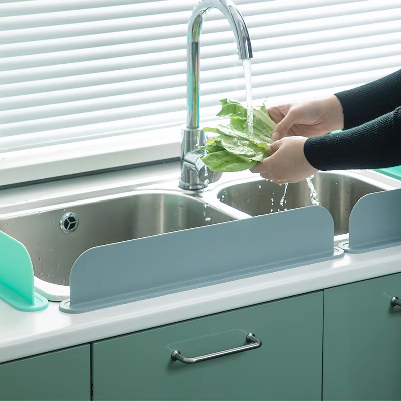 Silicone Kitchen Faucet Splash Pad & Sink Guard Mat
