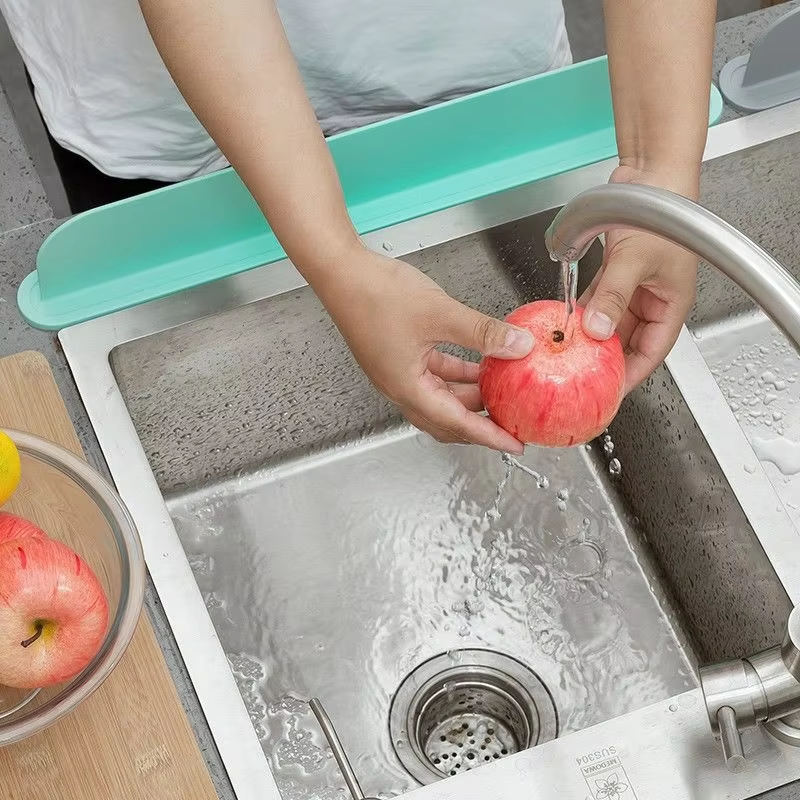 Silicone Kitchen Faucet Splash Pad & Sink Guard Mat